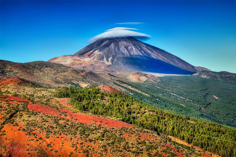 Canary Islands March Mount Teide