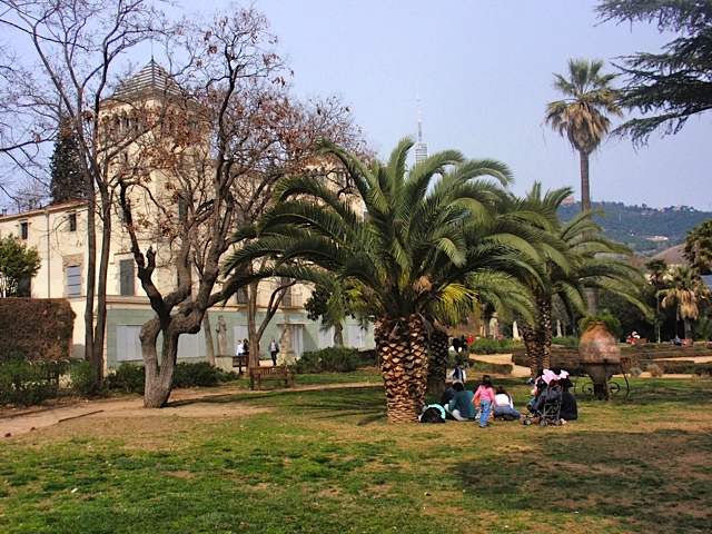 Can Sentmenat Gardens in Barcelona