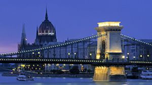 Monthly temperature in Budapest